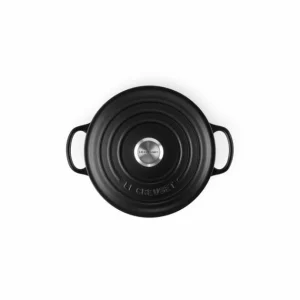 Livraison Standard/Rapide Cocotte En Fonte Ronde 28 Cm Noir Mat Le Creuset Signature 11