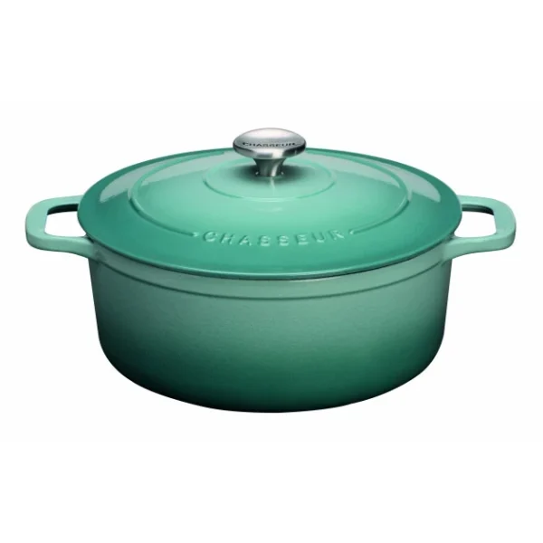 Cocotte En Fonte Ronde 28 Cm Quartz Chasseur grande marque pas cher 3