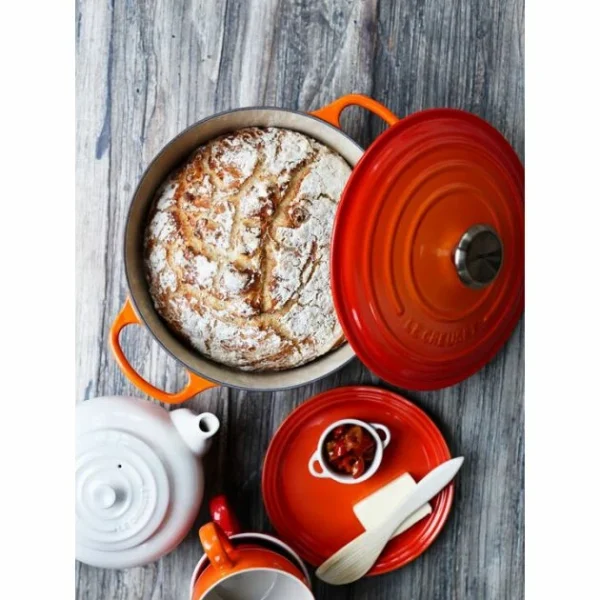 vente à bas prix Cocotte En Fonte Ronde 28 Cm Volcanique Le Creuset Signature 6