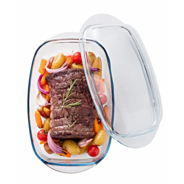 grande surprise Cocotte En Verre Rectangulaire 37 X 22 Cm 6,5 L Essentials Pyrex 3