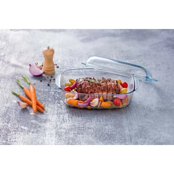 grande surprise Cocotte En Verre Rectangulaire 37 X 22 Cm 6,5 L Essentials Pyrex 7