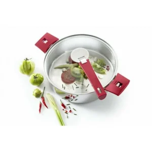 Couvercle En Verre Bombé Platine Ø 18 Cm Cristel haute qualité 6