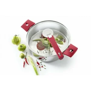 Couvercle En Verre Bombé Platine Ø 24 Cm Cristel dernières 6