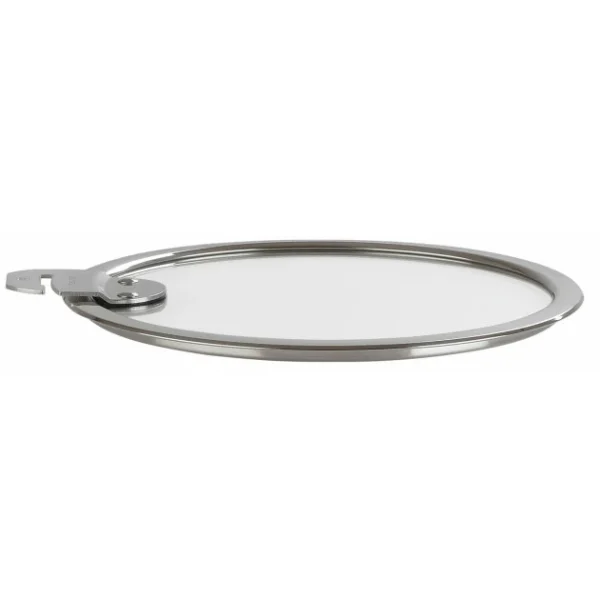 mode pas cher Couvercle Plat En Verre Trempé 20 Cm Strate Amovible Cristel 1