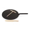 Prestation Et Rapide Crêpière Fonte Émaillée 32 Cm Noir Avec Accessoires Le Creuset 16