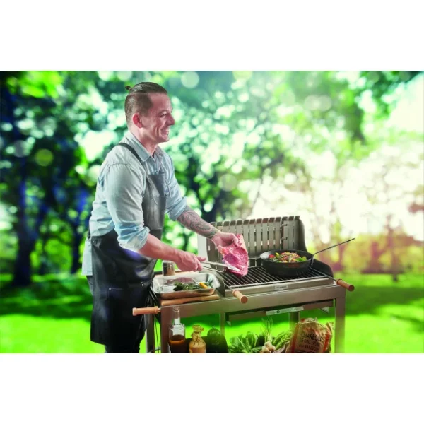 Authentic Original licence Desserte Plancha 99 X 64 Cm X H 102 Cm Outdoor De Buyer 4