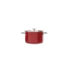 Faitout Émaillé 20cm Rouge Empire KitchenAid vente pas cher 13