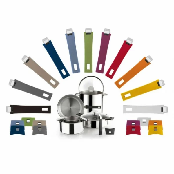 boutiqued en ligne Faitout Mutine Ovale Ø 30 Cm Manche Amovible Inox Cristel 3