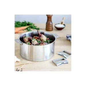 Faitout Ø 22 Cm Strate Amovible Inox Cristel vente chaude 9
