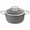 boutiqued en ligne Faitout Pierre 24 Cm Avec Couvercle Salina Granitium Ballarini 17