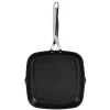 Grill Carré Castel’Pro 28 Cm Poignée Fixe Ultralu Cristel magasin 5