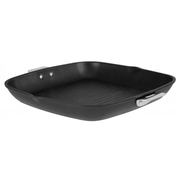 Grill Carré Cookway 28 Cm Poignée Amovible Ultralu Cristel mode 3