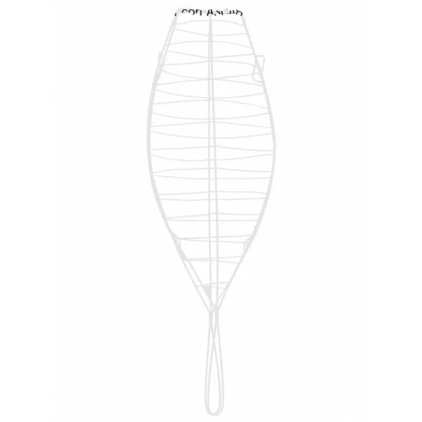 Grille Poisson Inox 18/10 42 X 19 Cm Ibili en ligne 1