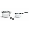 De Buyer Lot De 4 Casseroles Twisty + 1 Queue + 2 Anses Noires design à la mode 14