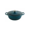 fashion pas cher Marmite En Fonte 26 Cm Deep Teal Le Creuset Signature 8