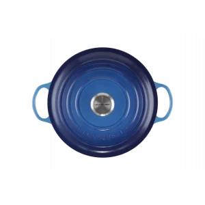 Marmite En Fonte 26 Cm Azur Le Creuset Signature site pas cher 10