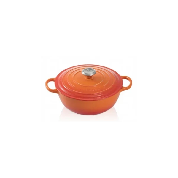 Marmite En Fonte 26 Cm Volcanique Le Creuset Signature achat 1
