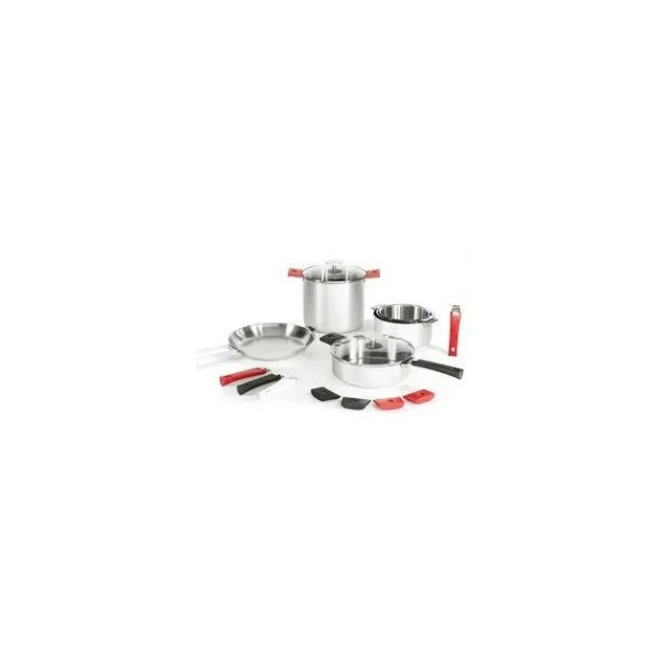 Marmite Mutine Ø 22 Cm Manche Amovible Inox Cristel site en ligne 3