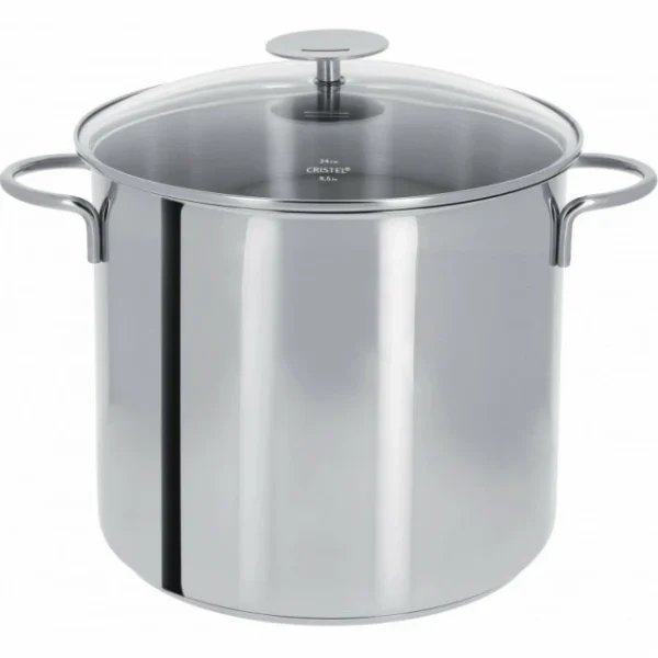 Marmite Mutine Ø 24 Cm Manche Fixe Inox Cristel boutique en ligne 1