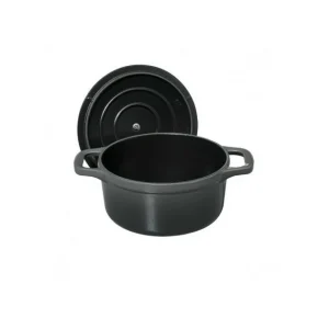 Mini Cocotte En Fonte Ronde 10 Cm Caviar Chasseur grande surprise 12