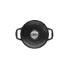 Mini Cocotte En Fonte Ronde 16 Cm Noir Mat Chasseur pas cher 19