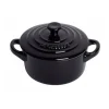 Mini Cocotte Ronde Céramique Noir Ebène 10 Cm 0.25 L Le Creuset Acheter 14