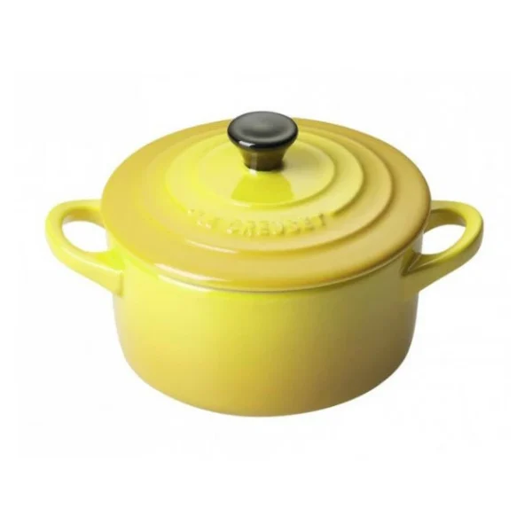 Mini Cocotte Ronde Céramique Soleil 10 Cm 0.25 L Le Creuset Acheter 1