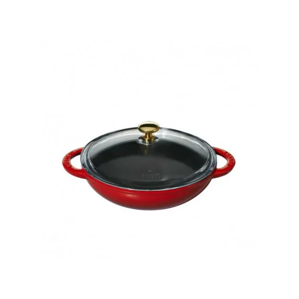 Mini Wok En Fonte 18 Cm Rubis Chasseur guranteed de qualité 1