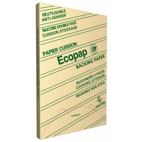 soldes de Noël Papier Cuisson Ecopap 60 X 40 Cm Matfer 1