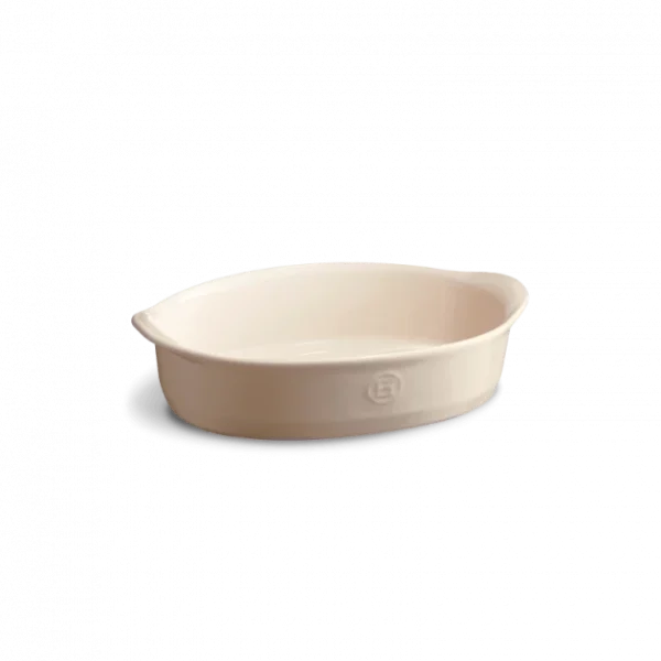Petit Plat à Four Ovale En Céramique 27,5 X 17,5 Cm Argile Emile Henry Distributeur Officiel 3