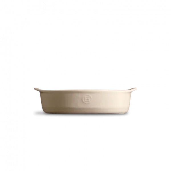 Petit Plat à Four Ovale En Céramique 27,5 X 17,5 Cm Argile Emile Henry Distributeur Officiel 1