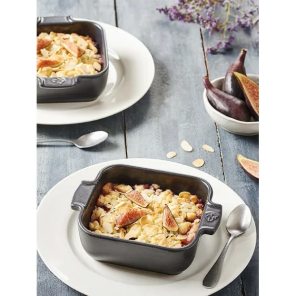 en vente Plat à Four Carré En Céramique Appolia 18 Cm Ardoise Peugeot 4