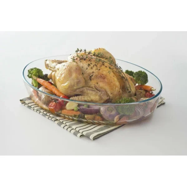 dernière tendance Plat à Four En Verre Ovale 35 X 24 Cm 3 L Classic Pyrex 3