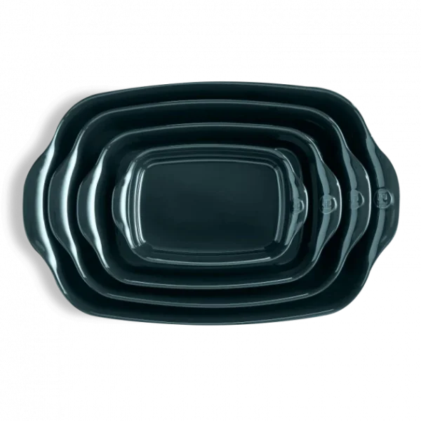 Officielle Plat à Four Individuel En Céramique Belle-Île 22 X 14,5 Cm Emile Henry 6