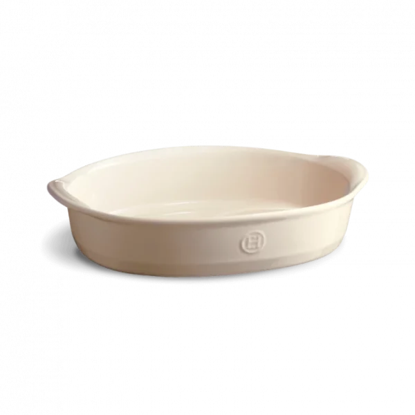 mode Plat à Four Ovale En Céramique 36,5 X 22,5 Cm Argile Emile Henry 3