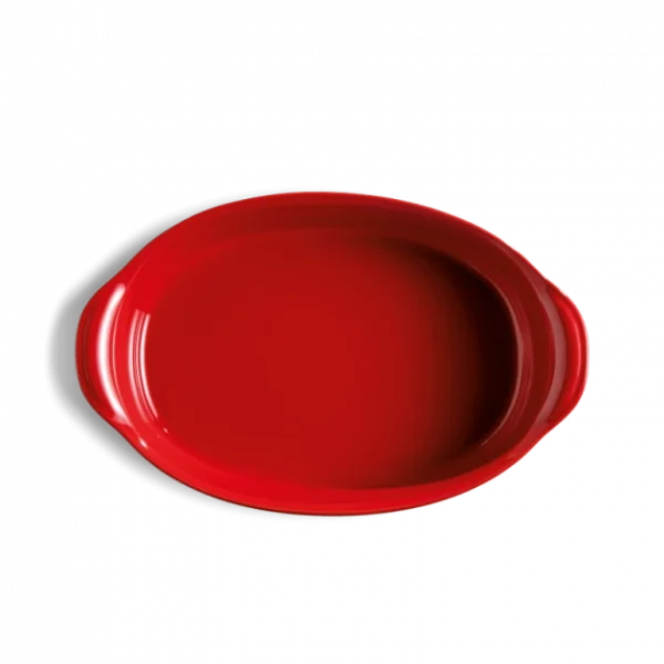 meilleur cadeau Plat à Four Ovale En Céramique 36,5 X 22,5 Cm Grand Cru Emile Henry 4