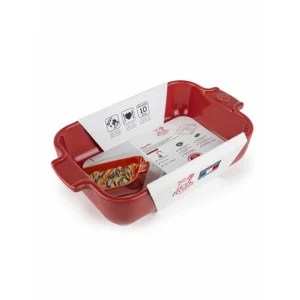 Plat à Four Rectangulaire En Céramique Appolia 22 Cm Rouge Peugeot bas prix 9