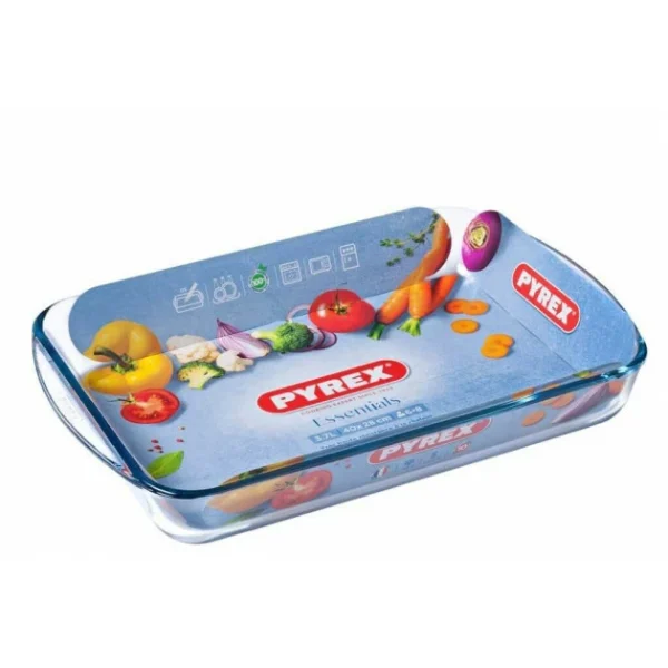 Plat à Lasagnes Rectangulaire En Verre 40 X 27 Cm 3,7 L Essentials Pyrex Prix très abordable 3