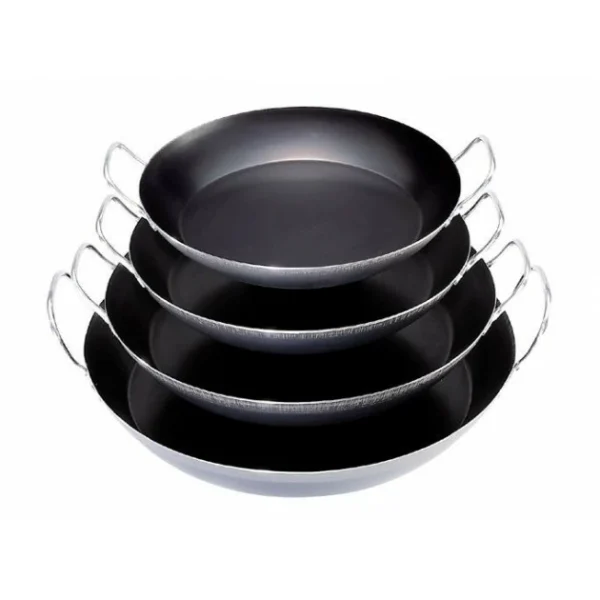 Pas Cher Magasin Soldes Plat à Paella Tôle Bleue Ø 42 Cm Outdoor De Buyer 1