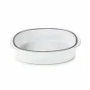 boutique pas cher Plat Oblong Blanc Cumulus 19 X 13 Cm Caractère Culinaire Revol 11