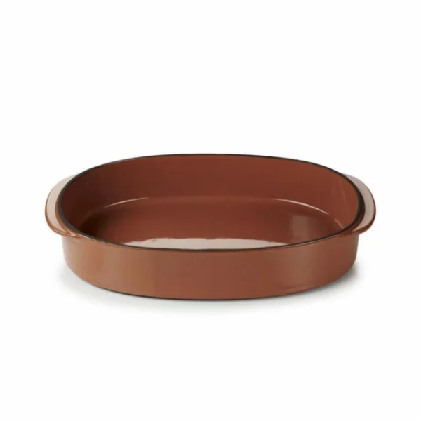 vente en ligne Plat Oblong Cannelle 26 X 18,5 Cm Caractère Culinaire Revol 1