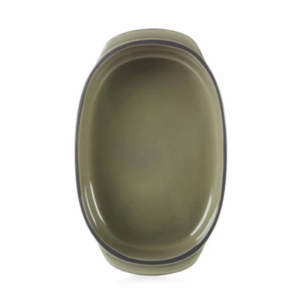 Authentic Original licence Plat Oblong Cardamome 19 X 13 Cm Caractère Culinaire Revol 3