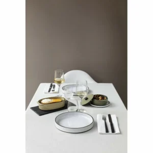 Authentic Original licence Plat Oblong Cardamome 19 X 13 Cm Caractère Culinaire Revol 12