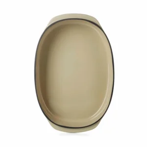 Distributeur Officiel Plat Oblong Muscade 26 X 18,5 Cm Caractère Culinaire Revol 8