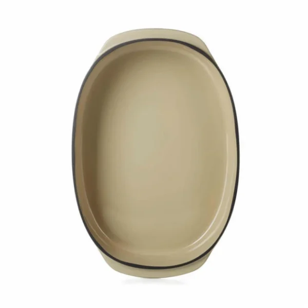 Distributeur Officiel Plat Oblong Muscade 26 X 18,5 Cm Caractère Culinaire Revol 3