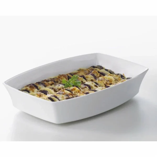 en vente Plat Rectangulaire Blanc 28 X 18,5 Cm Alexandrie Revol 4