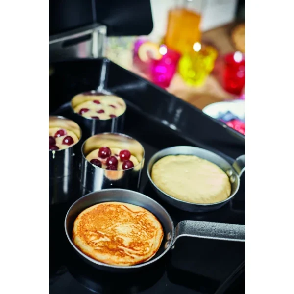 Protections acheteurs Poêle à Blinis Tôle Bleue Ø 12 Cm Outdoor De Buyer 3