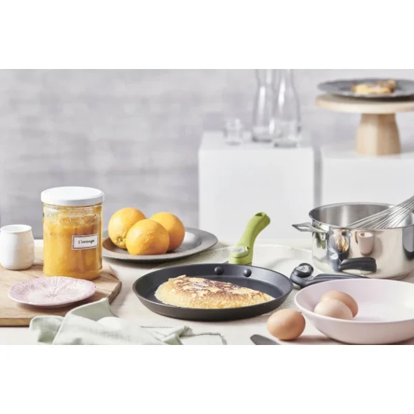 Poêle à Crêpes Anti Adhésive Ø 26 Cm Choc Intense Amovible De Buyer luxe soldes 5