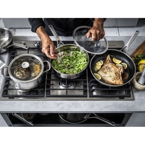 Poêle à Frire Inox 20cm KitchenAid Promotio de vente 5