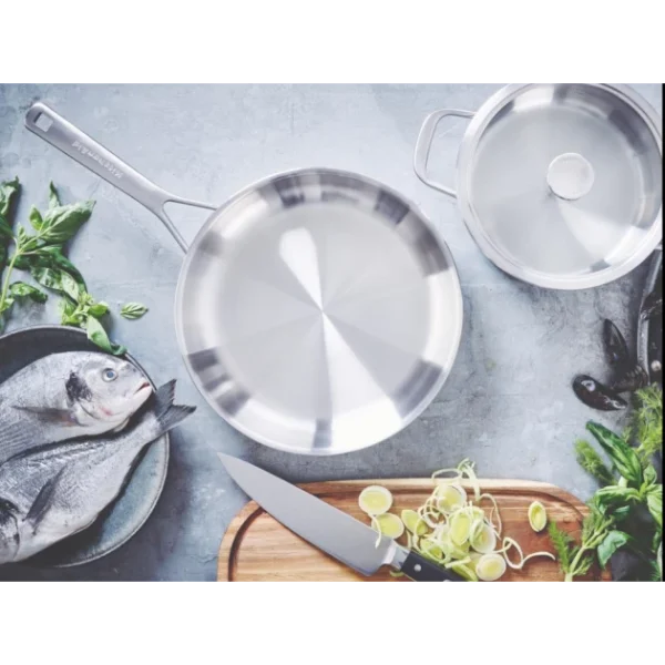 Poêle à Frire Inox 24cm KitchenAid achat pas cher 3
